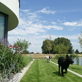 Heerlijke landelijke tuin in Rotterdam