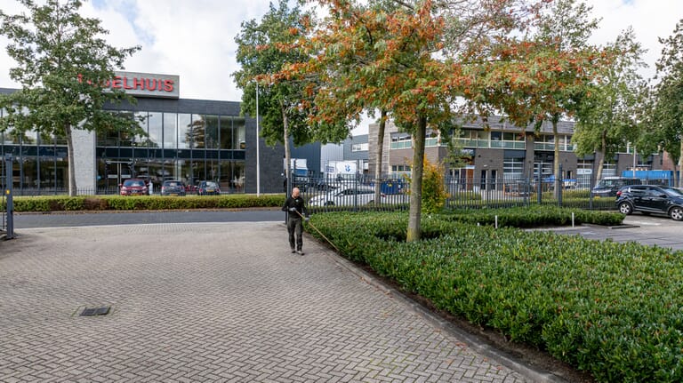 Groen onderhoud van meerdere bedrijventerreinen