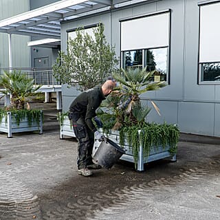 Groen onderhoud van meerdere bedrijventerreinen