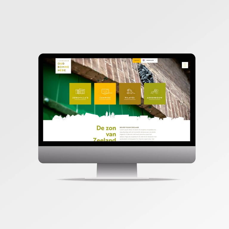 landgoed oud bommenede website