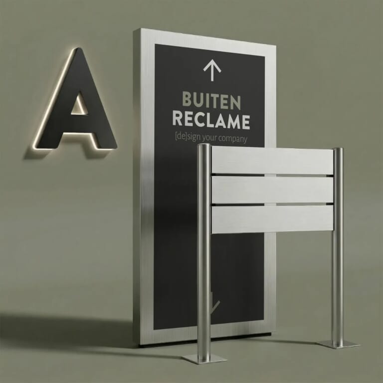 Visual met buitenreclame