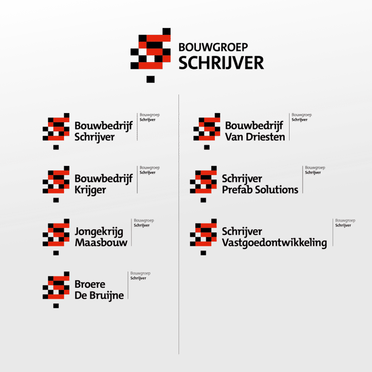 bouwgroepschrijverlogo's