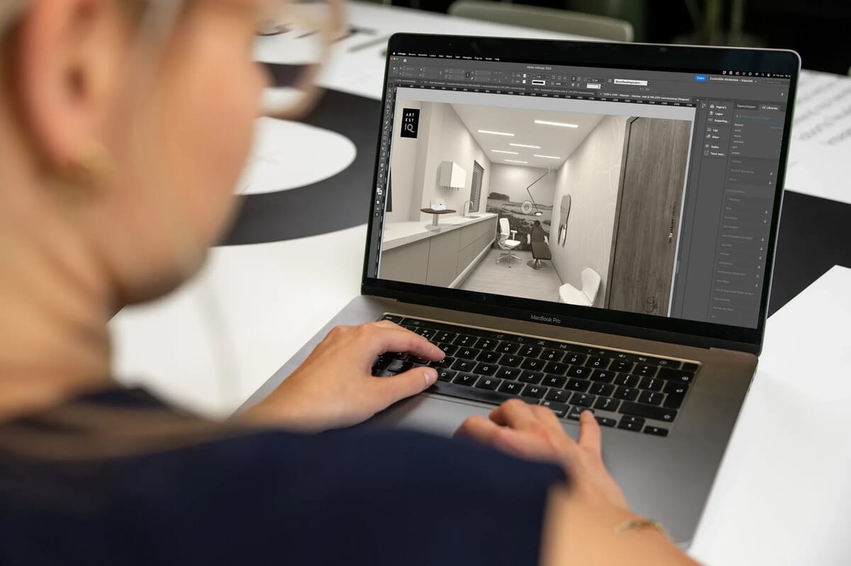 Een visualisatie van een ruimte