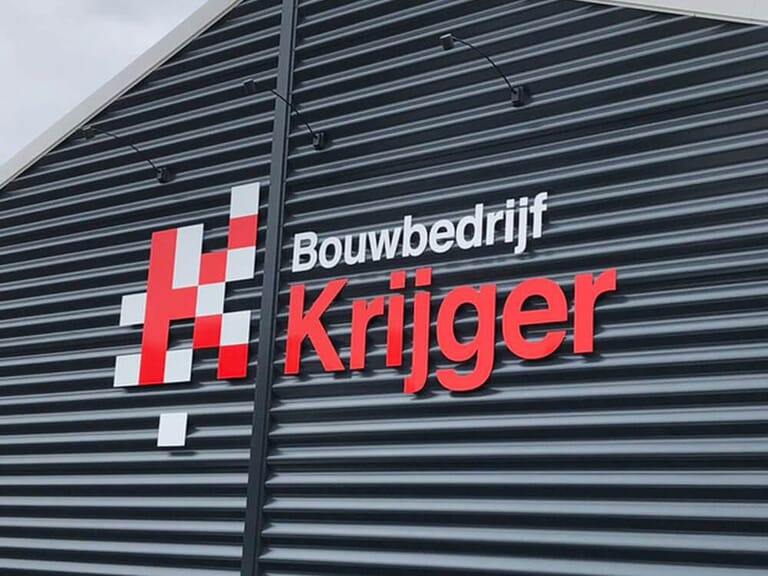 Krijger-Gevelreclame