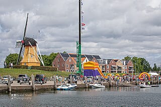 Reddingshelikopter Kustwacht demo WSV de Slikleggers