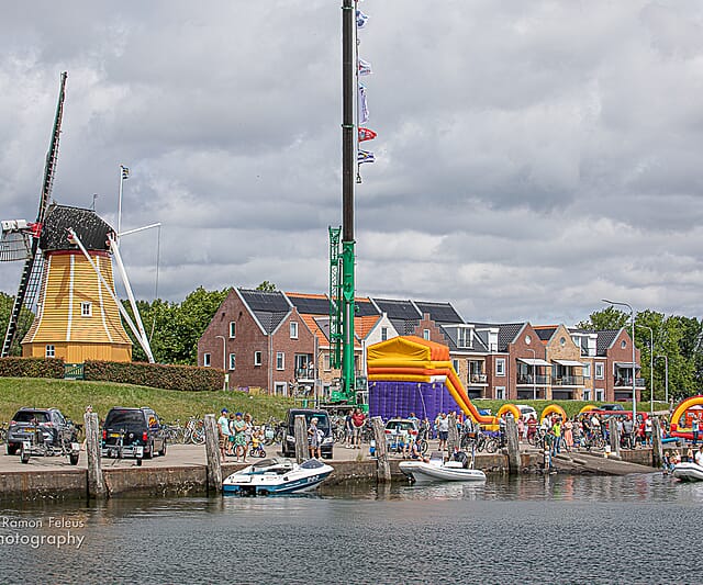 Reddingshelikopter Kustwacht demo WSV de Slikleggers