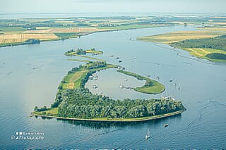 Zeeland in vogelvlucht