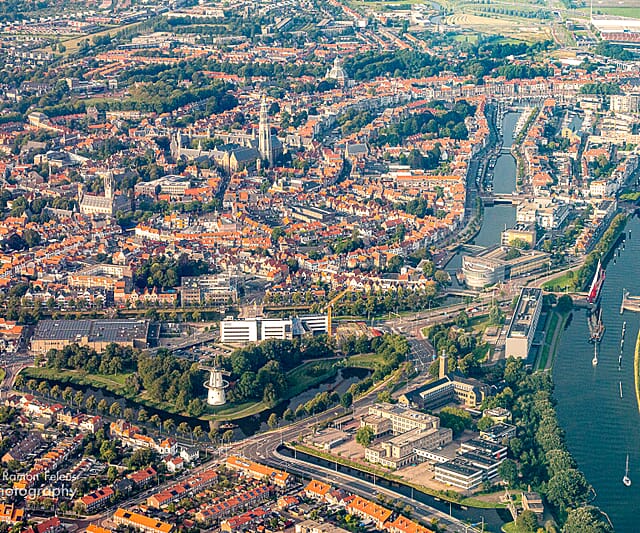 Zeeland in vogelvlucht
