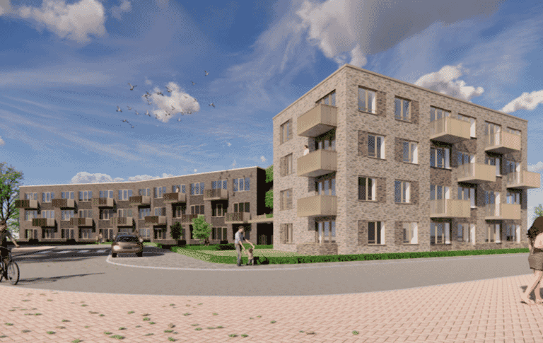 Nieuwbouw appartementencomplex De Leeuwerik Halsteren