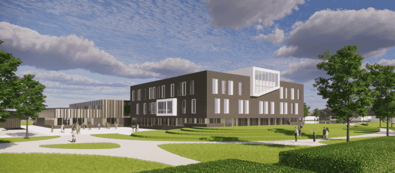 Bouwbezoek scholencomplex Pontes Pieter Zeeman Zierikzee