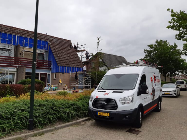Gevelrenovatie woningen Sint-Annaland