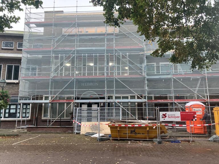 Gevelrenovatie woonzorgcomplex Hebron Nieuwerkerk