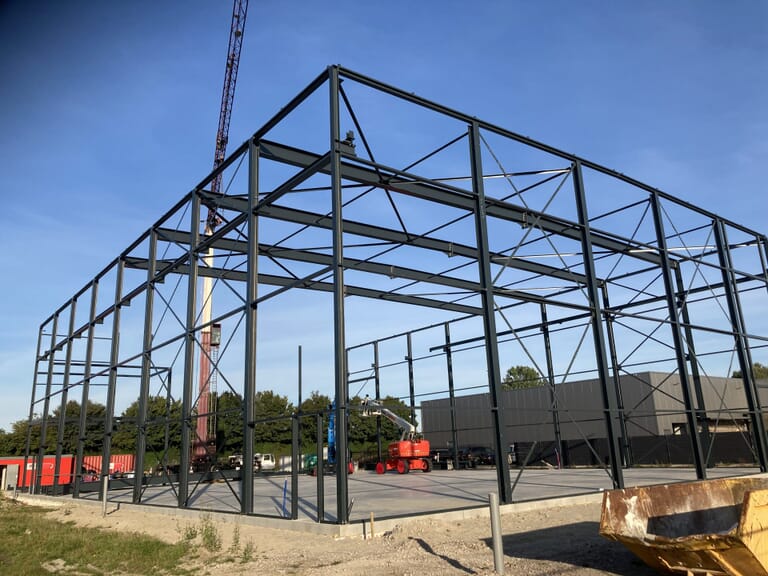 Nieuwbouw bedrijfspand Famateq Yerseke