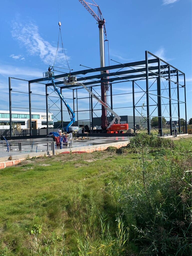 Nieuwbouw bedrijfspand Famateq Yerseke