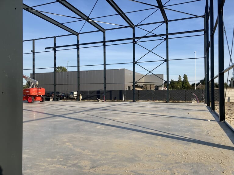Nieuwbouw bedrijfspand Famateq Yerseke