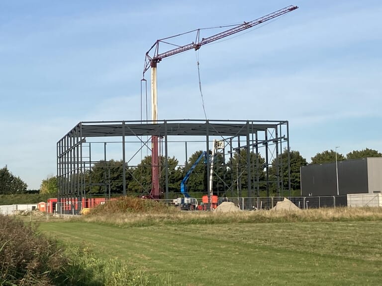 Nieuwbouw bedrijfspand Famateq Yerseke