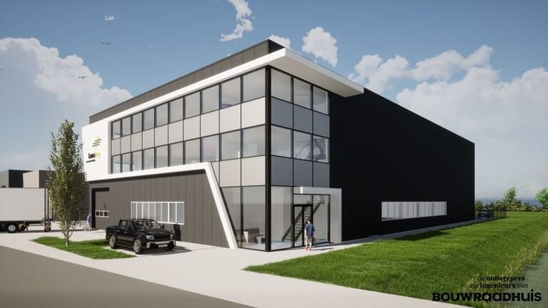 Nieuwbouw bedrijfspand Famateq Yerseke
