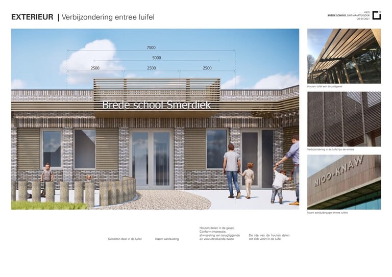 Geselecteerd voor nieuwbouw "Bredeschool" en "MFA" Sint-Maartensdijk