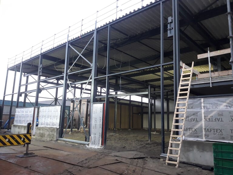 Nieuwbouw bedrijfskantoor MH Hydraulics