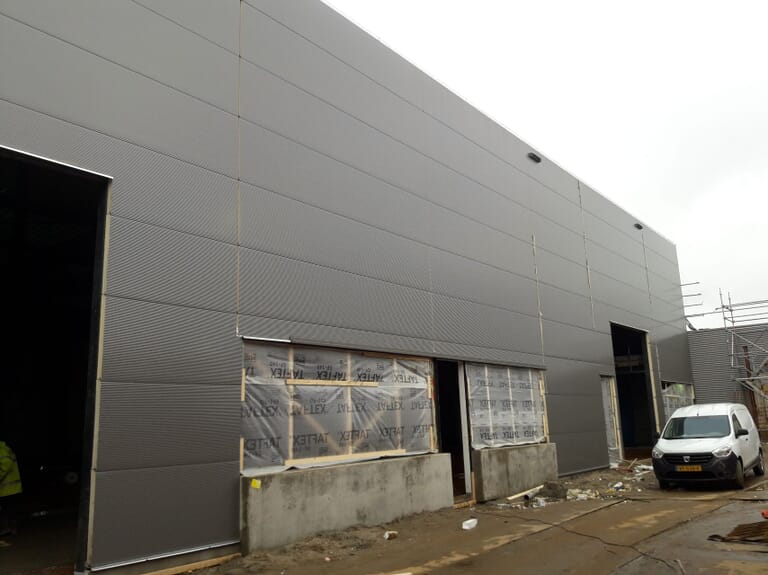 Nieuwbouw bedrijfskantoor MH Hydraulics