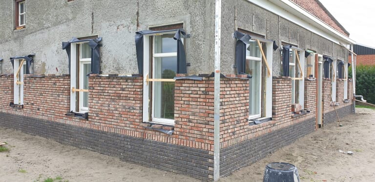 Verbouwing woonboerderij Hoek