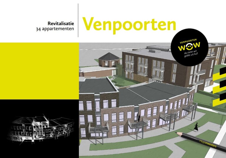 Start renovatie appartementencomplex Venpoorten
