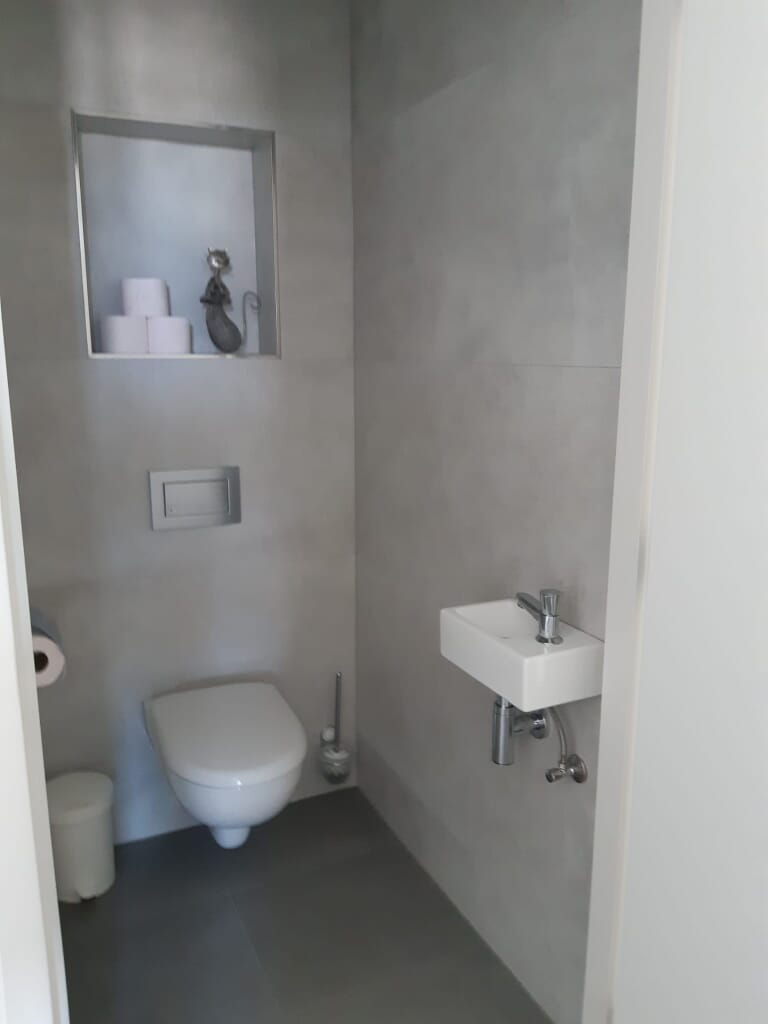 Badkamer- en toiletrenovatie woning Poortvliet
