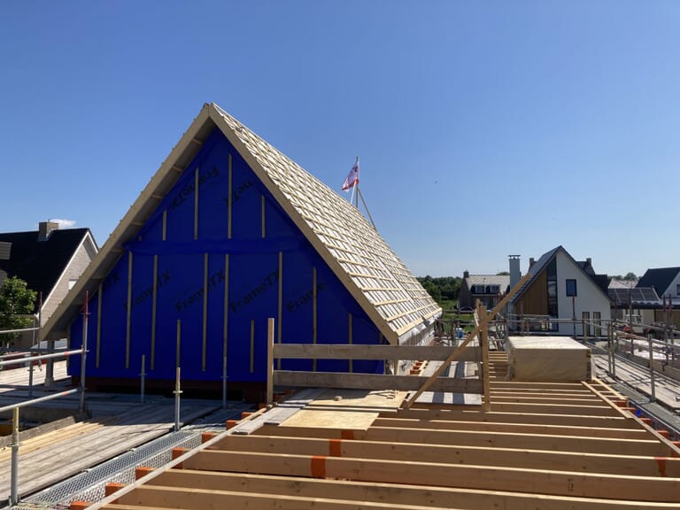 Kap plaatsen woning Yerseke