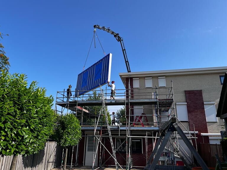 Dakopbouw woning Terneuzen