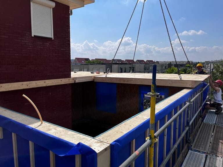 Dakopbouw woning Terneuzen