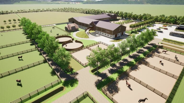 Nieuwbouw Manege de Wolfshoeve te Huijbergen