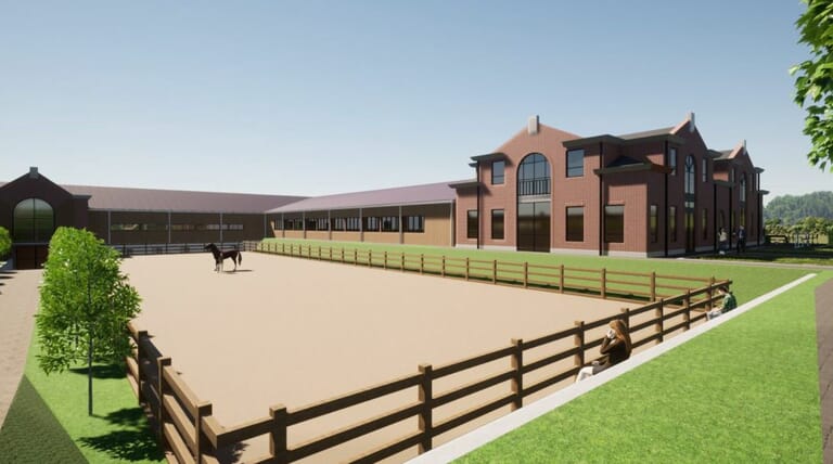 Nieuwbouw Manege de Wolfshoeve te Huijbergen