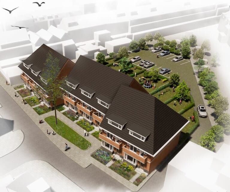 Nieuwbouw woningen "De Acht van Duyk" te Rotterdam