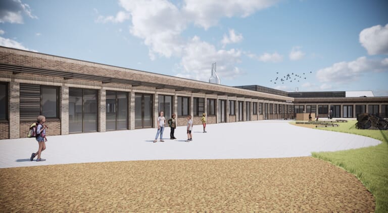 Nieuwbouw Brede School en MFA Sint-Maartensdijk