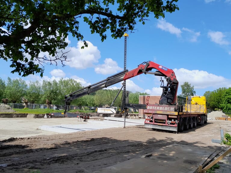Heiwerk nieuwbouw IKC de Steiger in Terneuzen