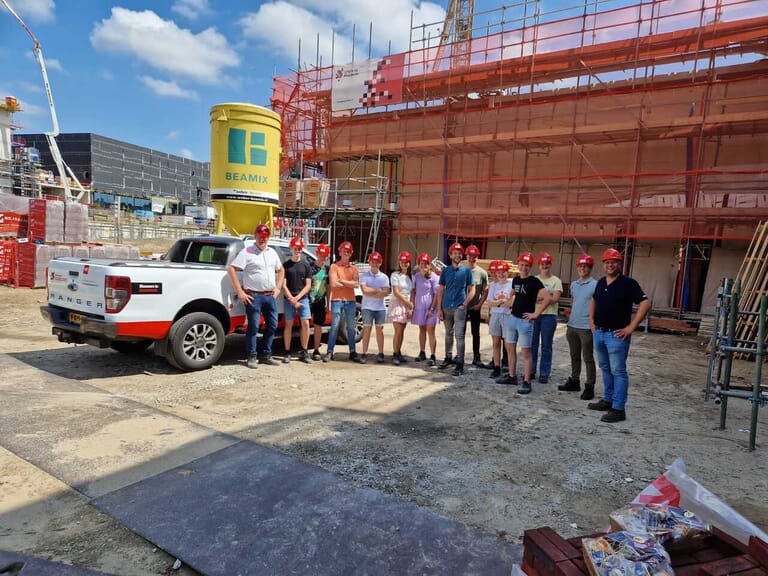 Gastles studenten Bouwkunde Hoornbeeck College Rotterdam