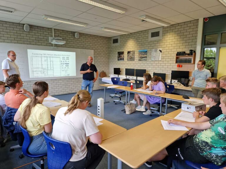 Gastles studenten Bouwkunde Hoornbeeck College Rotterdam