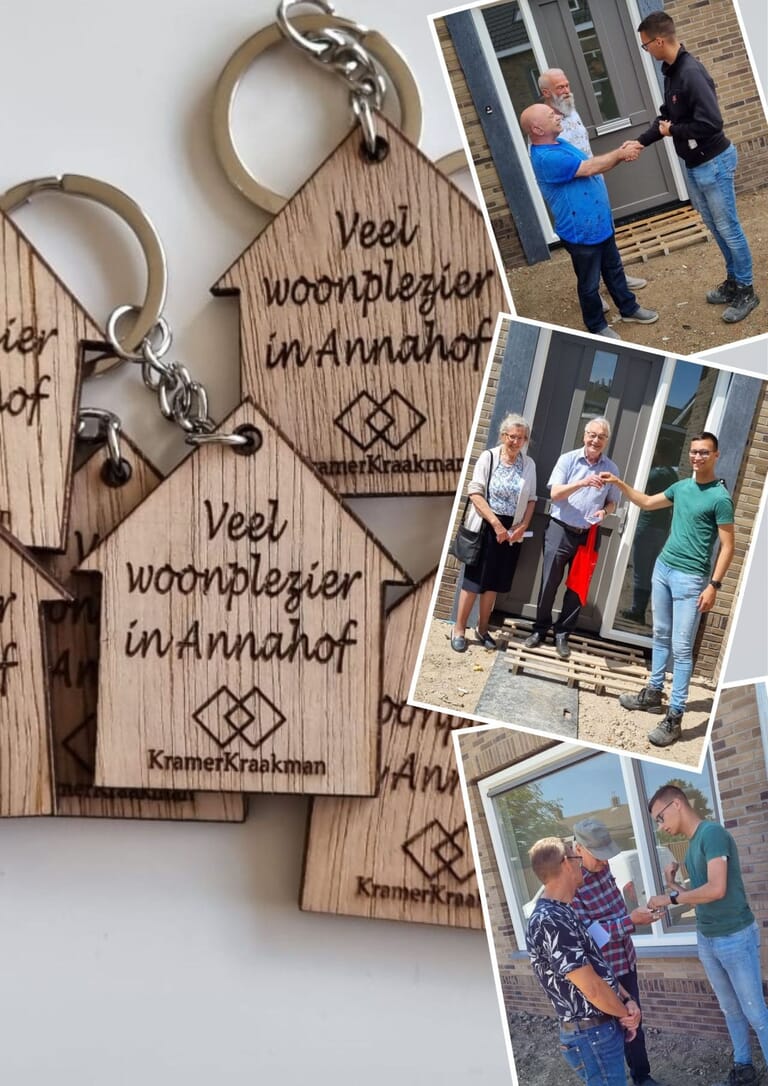 Nieuwbouwwoningen "Annahof" in Waarde" opgeleverd