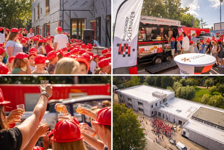 Feestelijke stenen bij IKC de Steiger Terneuzen