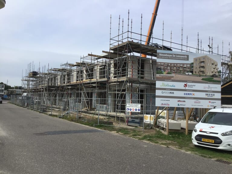 Oplevering 45 appartementen De Leeuwerik Halsteren