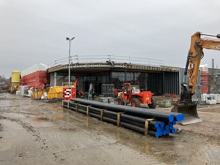 Nieuwbouw Aldi, Action en Fruitshop Kapelle