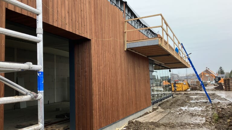 Nieuwbouw Aldi, Action en Fruitshop Kapelle
