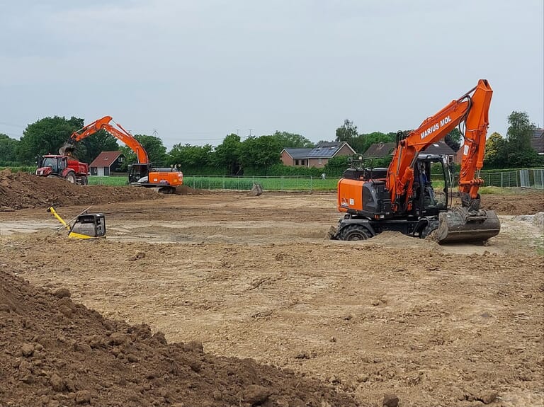 Nieuwbouw Aldi, Action en Fruitshop Kapelle