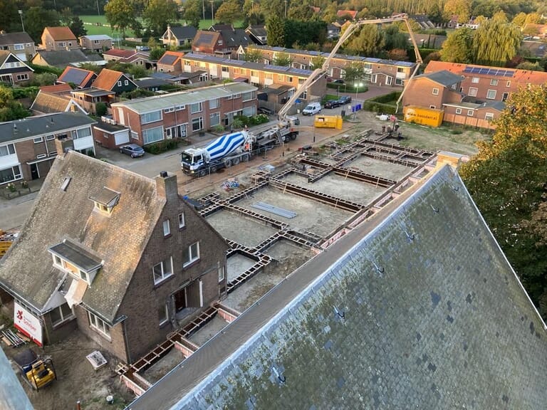 Hoogste punt nieuwbouw MFA Nieuwdorp