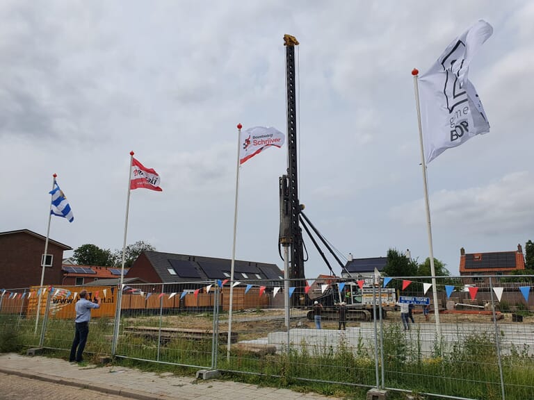Hoogste punt nieuwbouw MFA Nieuwdorp