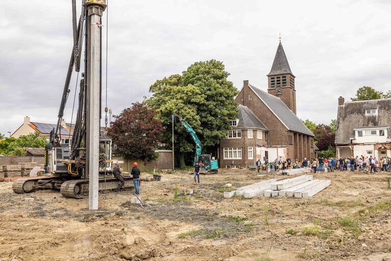 Hoogste punt nieuwbouw MFA Nieuwdorp