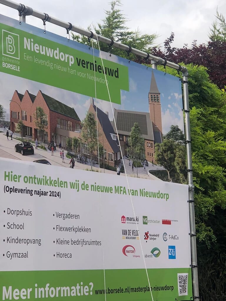 Hoogste punt nieuwbouw MFA Nieuwdorp