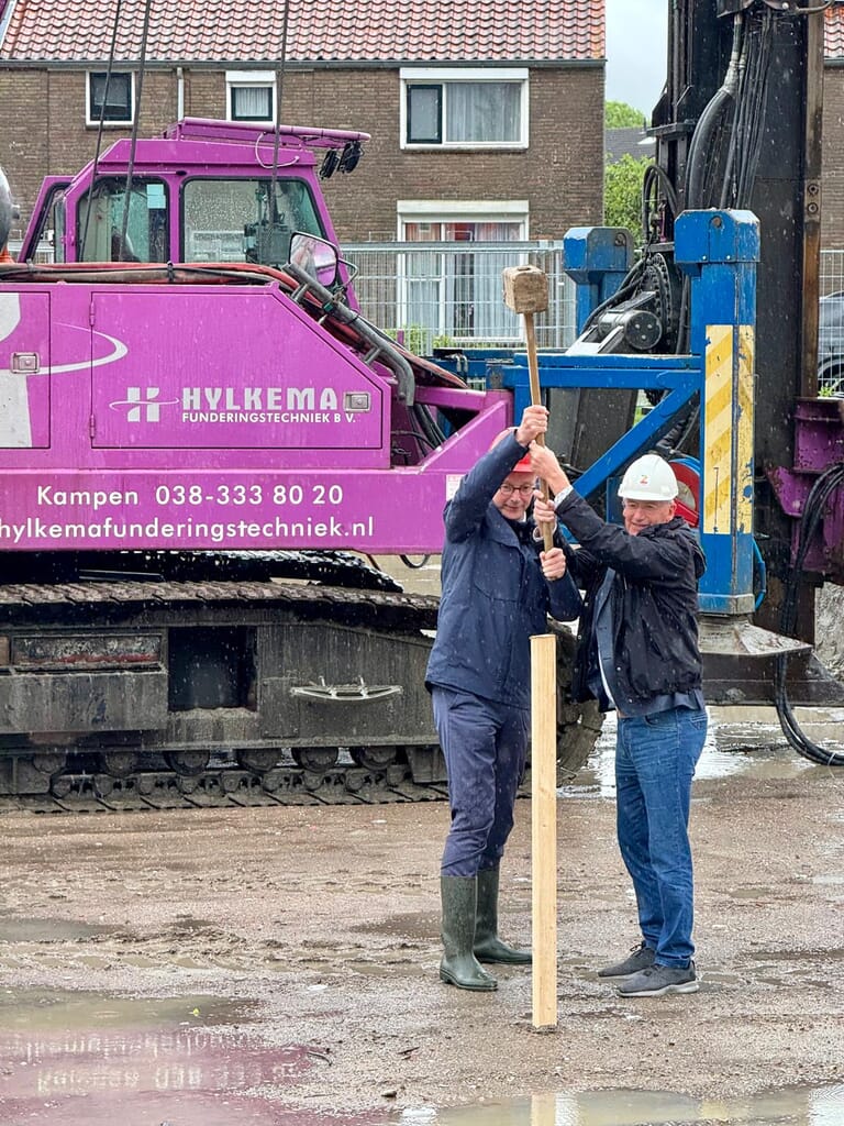 Eerste paal geslagen appartementen Koudekerke