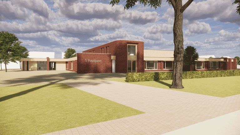 Ver(nieuw) bouw IKC het Paviljoen in Ossendrecht