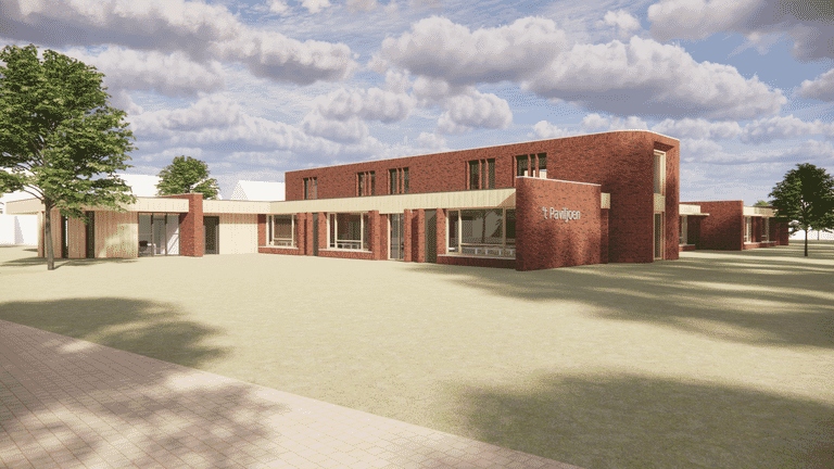 Ver(nieuw) bouw IKC het Paviljoen in Ossendrecht